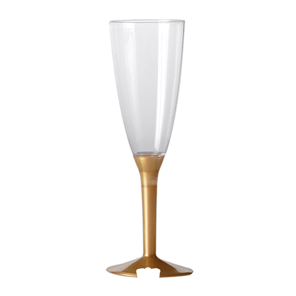 Flutes Crystal base oro (6pz)