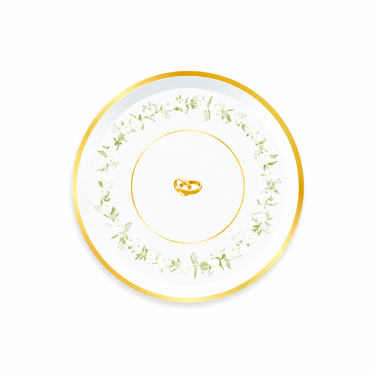 Piatti 18 cm Matrimonio e/o Promessa 6 pezzi