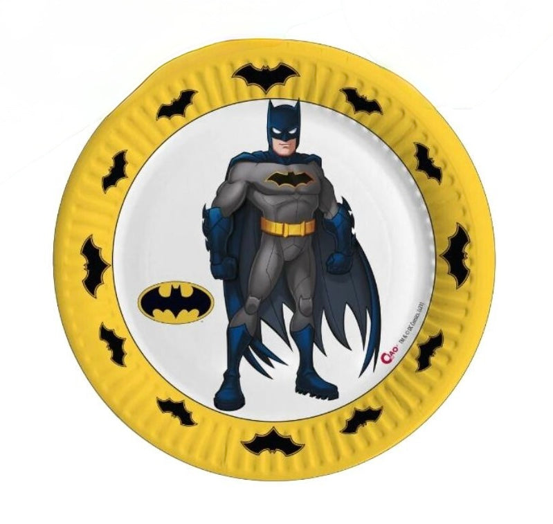 Piatti Batman 18cm, 8pz