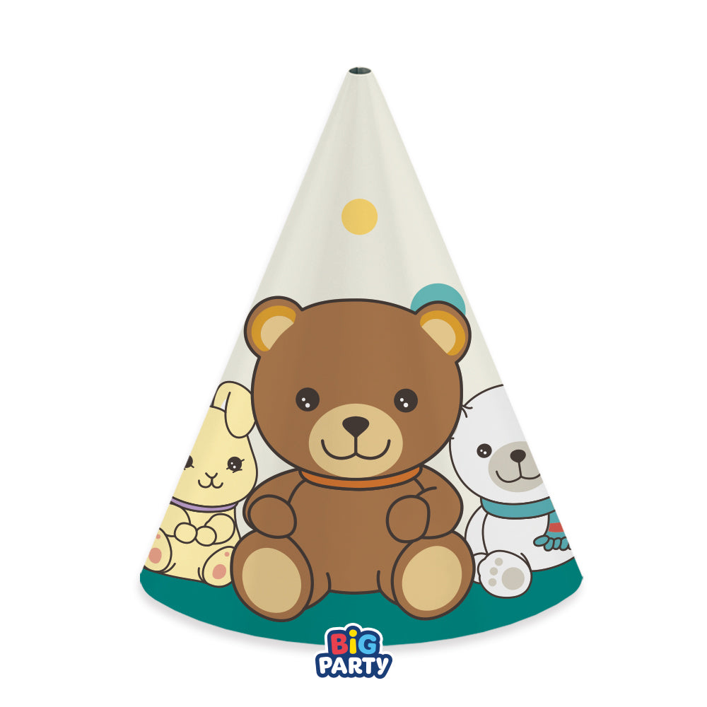 6 Cappellini Cono Teddy Friends by THUN