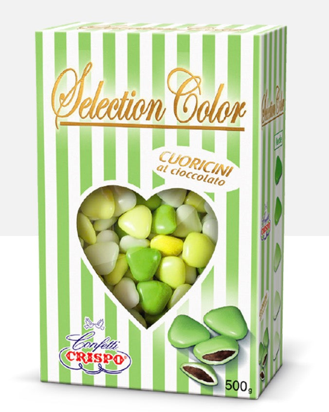 Selection Color Cuoricini Mignon Verde - 500gr