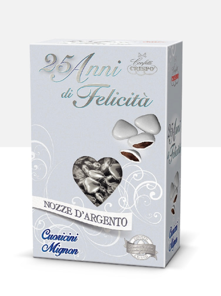 25 Anni di Felicità Cuoricini Mignon - 500gr