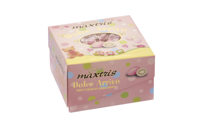 Vassoio Dolce Arrivo Rosa (500gr)