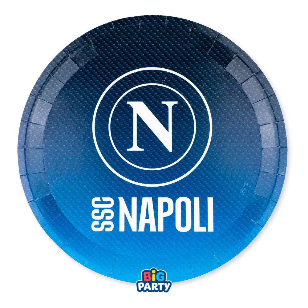6 Piatti Ø 22 cm SSC Napoli