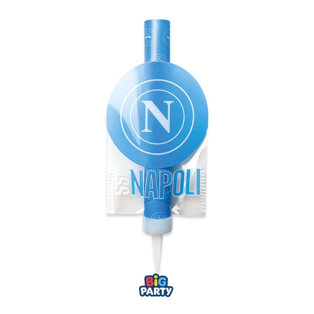 Fontana Luminosa 14 cm con Decoro SSC Napoli