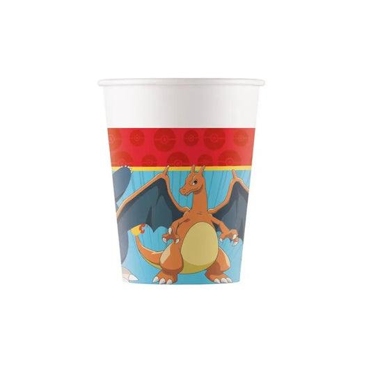 Bicchieri 250 ml Pokémon 8 pezzi