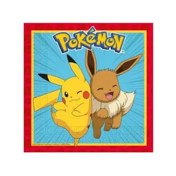 Tovaglioli 33x33xm Pokémon 20 pezzi