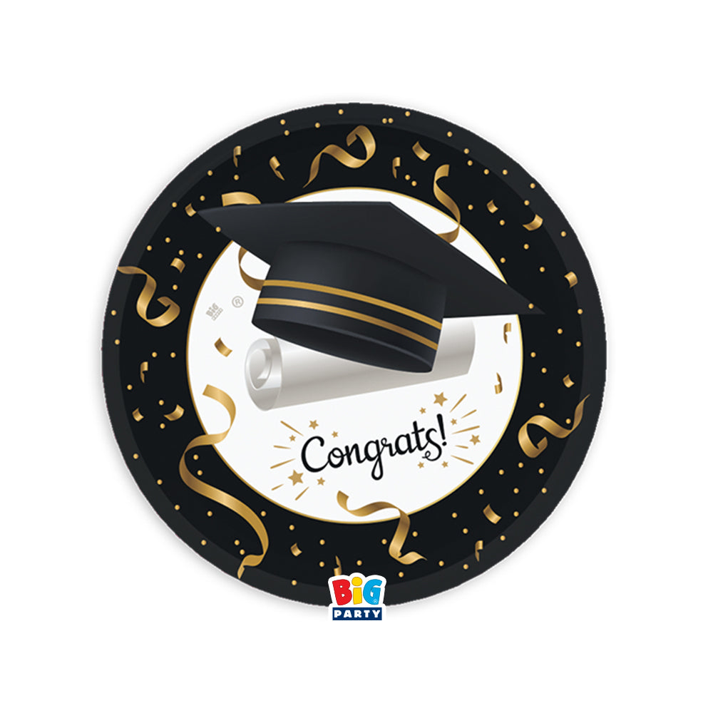 6 Piatti Ø 18 cm Graduation Laurea