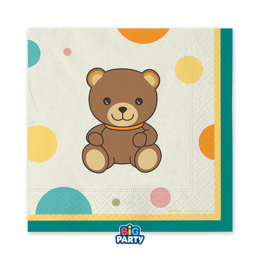 16 Tovaglioli 33 x 33 cm Teddy Friends by THUN