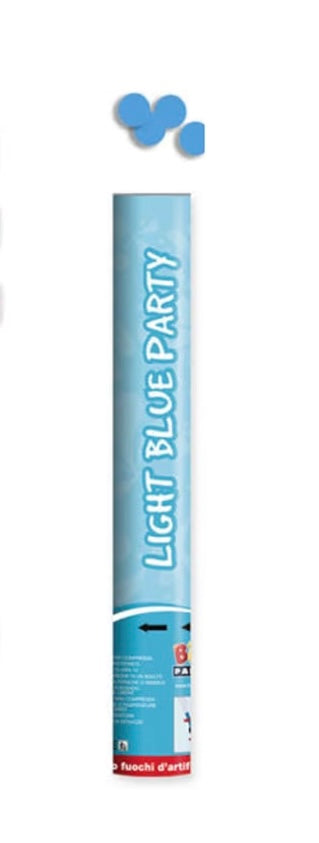 Cannone Sparacoriandoli 40 cm Monocolore Azzurro