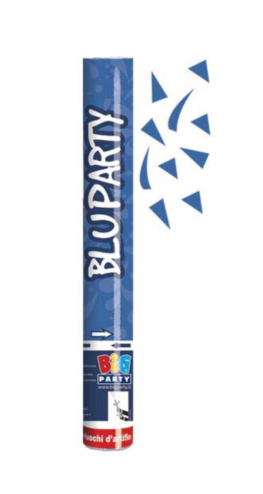 Cannone Sparacoriandoli 40 cm Monocolore Blu