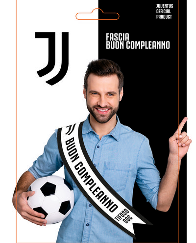 Fascia "Buon Compleanno" Juventus